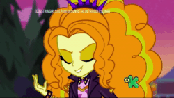 Size: 1920x1080 | Tagged: safe, imported from derpibooru, screencap, adagio dazzle, equestria girls, equestria girls series, sunset's backstage pass!, spoiler:eqg series (season 2), animated, discovery kids, female, sound, webm