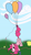 Size: 4096x7282 | Tagged: safe, artist:venaf, imported from derpibooru, pinkie pie, earth pony, pony, absurd resolution, atg 2019, balloon, female, floating, newbie artist training grounds, solo, then watch her balloons lift her up to the sky