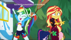 Size: 1920x1080 | Tagged: safe, imported from derpibooru, screencap, applejack, fluttershy, rainbow dash, sci-twi, sunset shimmer, twilight sparkle, equestria girls, equestria girls series, sunset's backstage pass!, spoiler:eqg series (season 2), accidental spanking, animated, compilation, discovery kids, female, music festival outfit, ouch, out of context, outtakes, slapstick, sound, spanking, thank you, webm, what were they thinking, you know for kids