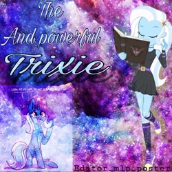 Size: 640x640 | Tagged: safe, edit, imported from derpibooru, trixie, equestria girls