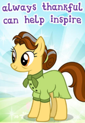 Size: 288x417 | Tagged: safe, imported from derpibooru, butternut, pony, best gift ever, clothes, dress, gameloft, meme, solo, wow! glimmer