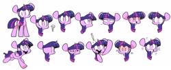 Size: 4096x1679 | Tagged: safe, artist:sourspot, imported from derpibooru, twilight sparkle, alicorn, pony, expressions, female, mare, solo, twilight sparkle (alicorn)