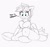 Size: 3618x3417 | Tagged: safe, artist:pabbley, imported from derpibooru, shining armor, alicorn, pony, ..., alicornified, belly button, female, gleaming shield, mare, monochrome, neo noir, open mouth, partial color, pillow, prince shining armor, princess gleaming shield, race swap, rule 63, shiningcorn, simple background, sitting, solo, text, transformation, transgender transformation, white background