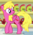 Size: 464x492 | Tagged: safe, imported from derpibooru, screencap, cherry berry, pegasus, pony, a flurry of emotions, animation error, cropped, female, mare, pegasus cherry berry, race swap, solo