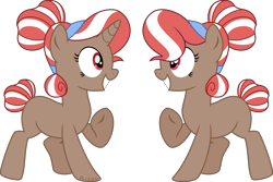 Size: 1024x686 | Tagged: safe, artist:babyroxasman, imported from derpibooru, oc, oc only, oc:raspberry rose, pony, unicorn, absurd resolution, female, hair bun, mare, pointing at self, simple background, smiling, solo, transparent background, vector