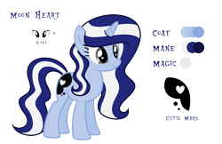 Size: 1895x1229 | Tagged: safe, artist:darbypop1, imported from derpibooru, oc, oc only, oc:moon heart, pony, unicorn, base used, female, mare, reference sheet, simple background, solo, transparent background