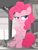 Size: 332x434 | Tagged: safe, imported from derpibooru, screencap, pinkie pie, earth pony, pony, rainbow roadtrip, bipedal, bipedal leaning, cool, cropped, crossed hooves, female, leaning, mare, smiling, smirk