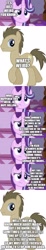 Size: 500x2694 | Tagged: safe, edit, edited screencap, editor:lord you know who, imported from derpibooru, screencap, doctor whooves, starlight glimmer, time turner, pony, comic:the epilogue, comic:the infinite loops, rainbow roadtrip, sunset's backstage pass!, the beginning of the end, a voice from the dark, ah my goddess, avengers: endgame, comic, fanfic art, implied grogar, implied king sombra, marvel, oh my goddess, screencap comic, the infinite loops