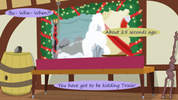 Size: 1280x720 | Tagged: safe, artist:evil-dec0y, imported from derpibooru, pony, comic:trixie vs., comic:trixie vs. hearth's warming, comic, implied roma, implied trixie, staff, staff of sameness