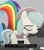 Size: 663x750 | Tagged: safe, imported from derpibooru, screencap, barley barrel, rainbow dash, pegasus, pony, rainbow roadtrip, caption, captions, cropped, female, filly, solo focus