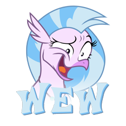 Size: 2160x2160 | Tagged: safe, artist:ljdamz1119, imported from derpibooru, silverstream, classical hippogriff, hippogriff, cute, diastreamies, faic, female, simple background, solo, transparent background, wew, you look so weird