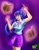Size: 1024x1319 | Tagged: safe, artist:greenraptor15, artist:pete-da-graptor, imported from derpibooru, sci-twi, twilight sparkle, equestria girls, equestria girls series, book, female, geode of telekinesis, glasses, magical geodes, ponytail, solo