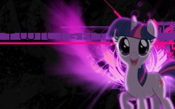 Size: 1920x1200 | Tagged: safe, artist:vexx3, edit, imported from derpibooru, twilight sparkle, pony, unicorn, female, mare, solo, unicorn twilight, wallpaper, wallpaper edit