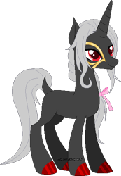 Size: 362x523 | Tagged: safe, artist:t-aroutachiikun, imported from derpibooru, pony, unicorn, base used, daihannya nagamitsu, male, ponified, simple background, solo, stallion, touken ranbu, transparent background