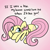 Size: 2100x2100 | Tagged: safe, artist:sjart117, imported from derpibooru, part of a set, fluttershy, pony, bad pickup line, blushing, cute, daaaaaaaaaaaw, female, flirting, fluttertree, looking back, mare, pickup lines, prone, shy, shyabetes, simple background, solo, speech