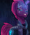 Size: 637x738 | Tagged: safe, artist:valonia-feline, imported from derpibooru, tempest shadow, pony, unicorn, broken horn, eye scar, female, glowing horn, horn, mare, scar, signature, solo