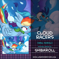 Size: 876x876 | Tagged: safe, artist:shibaroll, imported from derpibooru, princess ember, rainbow dash