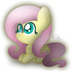 Size: 1132x1117 | Tagged: safe, artist:bubbly-storm, imported from derpibooru, fluttershy, pegasus, pony, chest fluff, chibi, cute, ear fluff, female, fluffy, heart eyes, leg fluff, mare, prone, shyabetes, signature, simple background, solo, speedpaint available, transparent background, wingding eyes