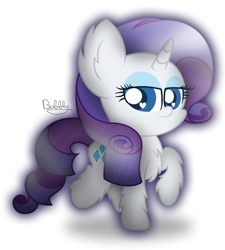 Size: 1696x1887 | Tagged: safe, artist:bubbly-storm, imported from derpibooru, rarity, pony, unicorn, chest fluff, chibi, cute, ear fluff, female, fluffy, heart eyes, leg fluff, mare, raribetes, simple background, solo, speedpaint available, transparent background, wingding eyes