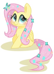 Size: 1080x1482 | Tagged: safe, artist:띌버, imported from derpibooru, fluttershy, pegasus, pony, cute, female, mare, shyabetes, solo