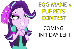 Size: 3354x2222 | Tagged: safe, artist:cartoonmasterv3, imported from derpibooru, starlight glimmer, equestria girls, eqg mane 9 puppets contest, female, solo