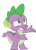 Size: 459x632 | Tagged: safe, artist:cloudy glow, artist:cloudyglow, imported from derpibooru, spike, dragon, faic, grin, male, nervous, nervous grin, simple background, smiling, solo, transparent background, vector