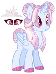 Size: 1681x2246 | Tagged: safe, artist:starling-sentry-yt, artist:x-dainichi-x, imported from derpibooru, oc, oc only, oc:morning glory, alicorn, pony, female, magical lesbian spawn, mare, offspring, parent:rainbow dash, parent:twilight sparkle, parents:twidash, simple background, solo, transparent background