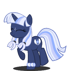 Size: 1000x1000 | Tagged: safe, artist:duskyzombie, artist:mrvector, imported from derpibooru, oc, oc only, oc:silverlay, pony, unicorn, animated, cute, dancing, eyes closed, female, mare, ocbetes, silvabetes, simple background, solo, transparent background, umbra pony