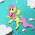 Size: 2000x2000 | Tagged: safe, artist:m3g4p0n1, imported from derpibooru, fluttershy, pony, cloud, female, flying, solo
