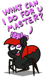 Size: 300x500 | Tagged: safe, artist:threetwotwo32232, imported from derpibooru, oc, oc only, oc:silk flower, monster pony, original species, pony, spiderpony, female, mare, solo