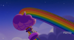 Size: 1100x600 | Tagged: safe, imported from derpibooru, screencap, pony, rainbow roadtrip, hot air balloon