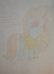 Size: 1849x2509 | Tagged: safe, artist:jaredking179, artist:jaredking779, imported from derpibooru, oc, oc only, oc:jessie, pony, unicorn, bracelet, clothes, female, jewelry, traditional art