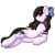 Size: 3000x3000 | Tagged: safe, artist:xcinnamon-twistx, imported from derpibooru, oc, oc only, oc:muffin stap, pegasus, pony, bow, collar, looking at you, solo