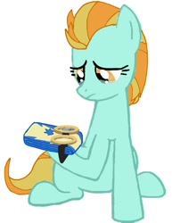 Size: 774x1002 | Tagged: safe, artist:electradust, imported from derpibooru, lightning dust, pegasus, pony, wonderbolts academy, clothes, crying, sad, solo, tearjerker, uniform, wonderbolts uniform