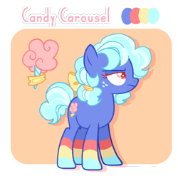 Size: 1280x1266 | Tagged: safe, artist:holidaye, imported from derpibooru, oc, oc only, oc:candy carousel, earth pony, pony, female, mare, reference sheet, simple background, solo, transparent background