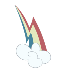 Size: 833x959 | Tagged: safe, imported from derpibooru, mean rainbow dash, rainbow dash, the mean 6, clone, cutie mark, cutie mark only, no pony, simple background, transparent background, upside down cutie mark