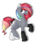 Size: 2000x2000 | Tagged: safe, artist:crayoneslapiz, imported from derpibooru, oc, oc only, earth pony, pony, bow, female, high res, mare, simple background, solo, tail bow, transparent background