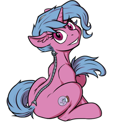 Size: 1000x1000 | Tagged: safe, artist:kalemon, imported from derpibooru, oc, oc only, oc:specimen 11, cyborg, pony, unicorn, female, looking at you, mare, simple background, space horse rpg, transparent background