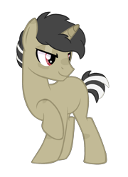 Size: 1130x1570 | Tagged: safe, artist:moonlightdisney5, artist:thatonefluffs, imported from derpibooru, discord, pony, unicorn, disguised discord, male, ponified, pony discord, solo