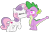 Size: 1110x719 | Tagged: artist needed, safe, imported from derpibooru, spike, sweetie belle, dragon, pony, unicorn, blushing, cheek kiss, cute, cutie mark, eyes closed, female, filly, heart, heart eyes, in love, kiss on the cheek, kissing, male, shipping, simple background, something else also rises, spikebelle, straight, tail, tailboner, the cmc's cutie marks, transparent background, vector, wingding eyes