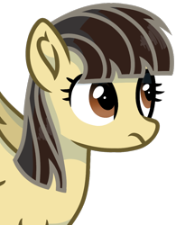 Size: 752x965 | Tagged: safe, artist:rainbow eevee, imported from derpibooru, wild fire, pegasus, pony, female, looking up, mare, simple background, solo, transparent background, unamused