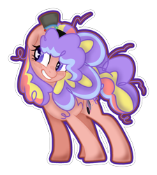 Size: 1024x1139 | Tagged: safe, artist:raflesplatt, imported from derpibooru, oc, oc only, oc:confetti canon, earth pony, pony, base used, female, mare, simple background, solo, transparent background