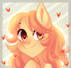 Size: 425x407 | Tagged: safe, artist:waterz-colrxz, imported from derpibooru, oc, oc only, oc:simone, pony, bust, female, mare, portrait, solo