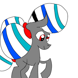 Size: 1004x1000 | Tagged: safe, artist:treble clefé, deleted from derpibooru, imported from derpibooru, oc, oc only, oc:treble clefé, earth pony, pony, blank flank, derp, female, filly, solo