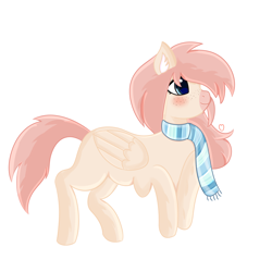 Size: 3000x3000 | Tagged: safe, artist:rain wing, imported from derpibooru, oc, oc only, pony, clothes, cute, female, mare, scarf, simple background, solo, white background