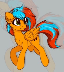Size: 1280x1449 | Tagged: safe, artist:radioaxi, artist:reterica, imported from derpibooru, oc, oc only, pegasus, pony, solo, zoom layer