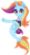 Size: 795x1500 | Tagged: safe, artist:cloudy glow, artist:cloudyglow, imported from derpibooru, sassy saddles, seapony (g4), unicorn, cutie mark, female, fins, hooves, horn, looking at you, movie accurate, seaponified, seapony sassy saddles, simple background, smiling, solo, species swap, transparent background
