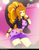 Size: 1073x1387 | Tagged: safe, artist:clouddg, imported from derpibooru, adagio dazzle, equestria girls, equestria girls series, find the magic, spoiler:eqg series (season 2), adagio dat-azzle, ass, breasts, busty adagio dazzle, butt, clothes, female, hips, lipstick, looking at you, multiple variants, sexy, shorts, smiling, solo, spiked wristband, thighs, wide hips, wristband