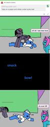 Size: 1007x2524 | Tagged: safe, artist:ask-luciavampire, imported from derpibooru, oc, pony, unicorn, vampire, vampony, tumblr:the-vampire-academy, ask, tumblr