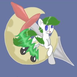 Size: 4000x4000 | Tagged: safe, artist:whiteberry, imported from derpibooru, oc, oc:moon whisper, bat pony, changeling, changeling changing, changeling oc